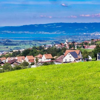 Blick ueber Heiden